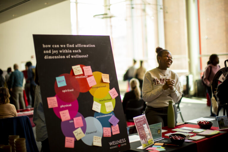 WRC Self Care Fair at the Howard Gittis Student Center