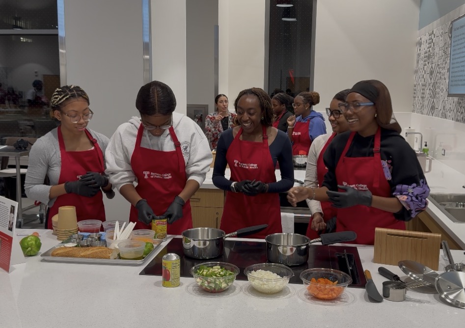 Campus Cooking Class Creates Connections - Temple Update