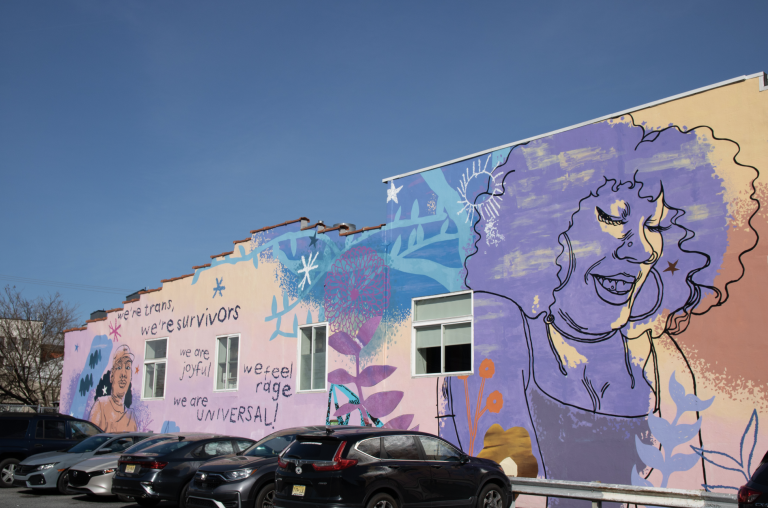 "We Are Universal" mural in Fishtown / Ethan Puth