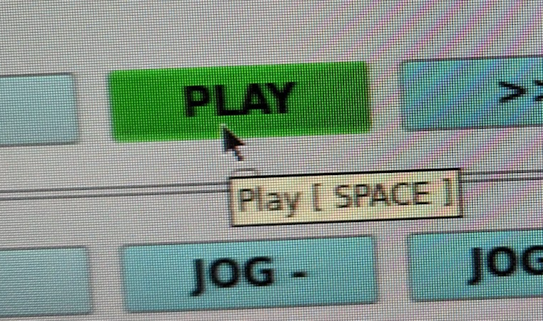 Channel play button