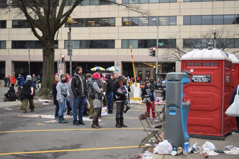Half a Million Women, (Maybe) Ten Bathrooms: How I Ended Up Peeing in a Bag in Front of the Air and Space Museum